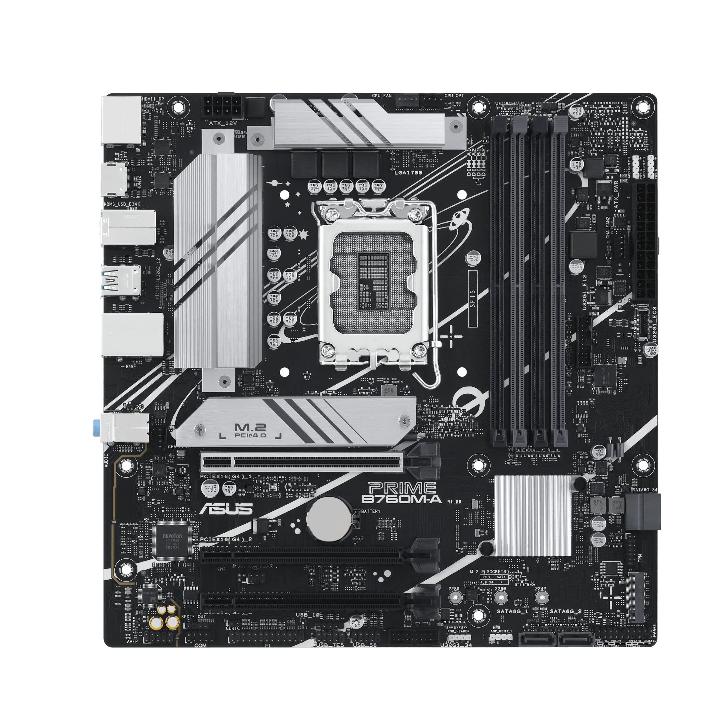 Amazon | ASUS Prime B760M-A-CSM Intel B760 (LGA 1700) mATX CSM